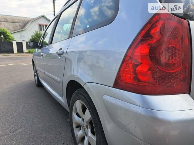 Серый Пежо 307, объемом двигателя 2 л и пробегом 320 тыс. км за 4400 $, фото 11 на Automoto.ua