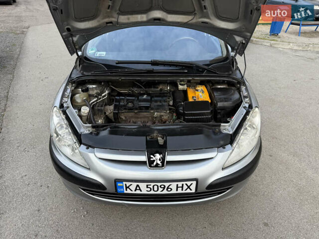 Серый Пежо 307, объемом двигателя 1.59 л и пробегом 227 тыс. км за 3650 $, фото 12 на Automoto.ua
