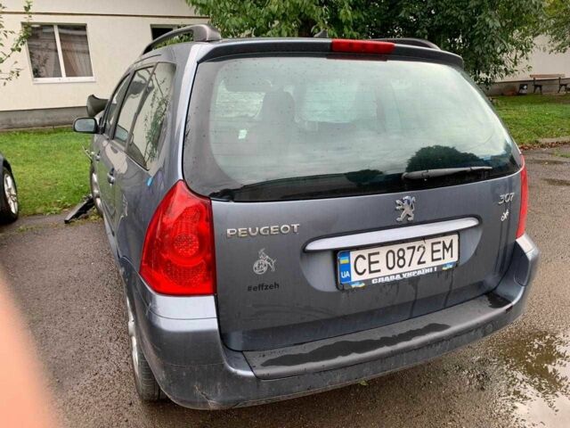 Серый Пежо 307, объемом двигателя 1.6 л и пробегом 250 тыс. км за 1100 $, фото 3 на Automoto.ua