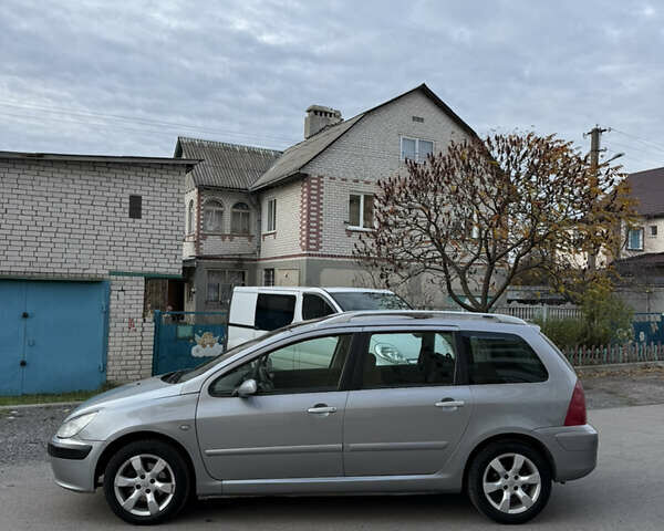 Серый Пежо 307, объемом двигателя 1.59 л и пробегом 227 тыс. км за 3650 $, фото 8 на Automoto.ua