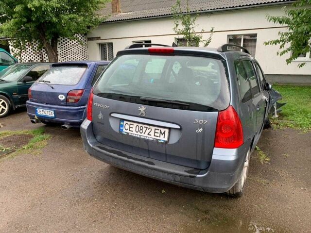 Серый Пежо 307, объемом двигателя 1.6 л и пробегом 250 тыс. км за 1100 $, фото 1 на Automoto.ua