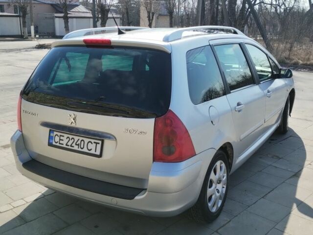 Серый Пежо 307, объемом двигателя 1.6 л и пробегом 243 тыс. км за 4400 $, фото 5 на Automoto.ua