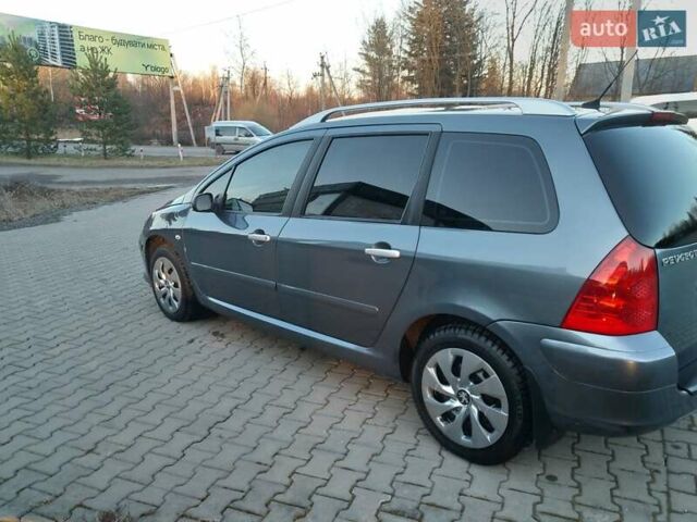 Серый Пежо 307, объемом двигателя 2 л и пробегом 200 тыс. км за 3700 $, фото 1 на Automoto.ua