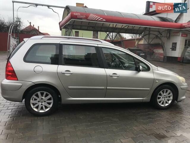 Сірий Пежо 307, об'ємом двигуна 1.59 л та пробігом 221 тис. км за 5500 $, фото 6 на Automoto.ua