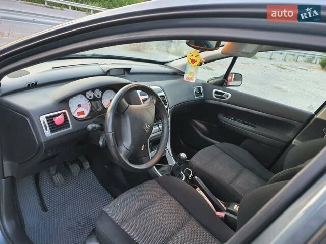 Сірий Пежо 307, об'ємом двигуна 1.59 л та пробігом 211 тис. км за 5100 $, фото 9 на Automoto.ua