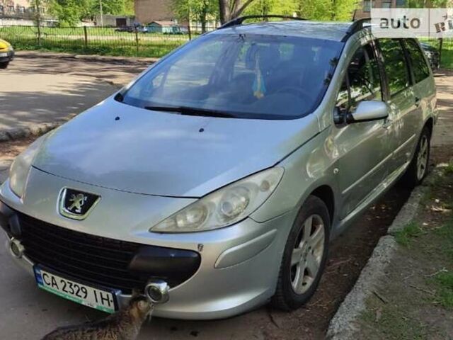 Сірий Пежо 307, об'ємом двигуна 1.56 л та пробігом 327 тис. км за 4000 $, фото 38 на Automoto.ua