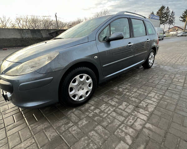 Серый Пежо 307, объемом двигателя 1.6 л и пробегом 242 тыс. км за 4800 $, фото 23 на Automoto.ua