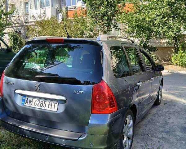 Сірий Пежо 307, об'ємом двигуна 2.01 л та пробігом 229 тис. км за 4900 $, фото 10 на Automoto.ua