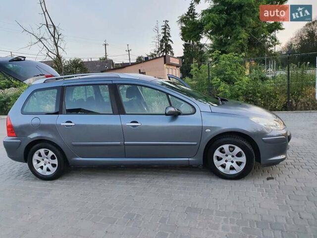 Сірий Пежо 307, об'ємом двигуна 1.59 л та пробігом 211 тис. км за 5100 $, фото 3 на Automoto.ua