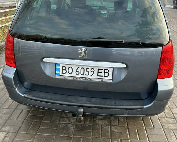 Серый Пежо 307, объемом двигателя 1.6 л и пробегом 242 тыс. км за 4800 $, фото 25 на Automoto.ua