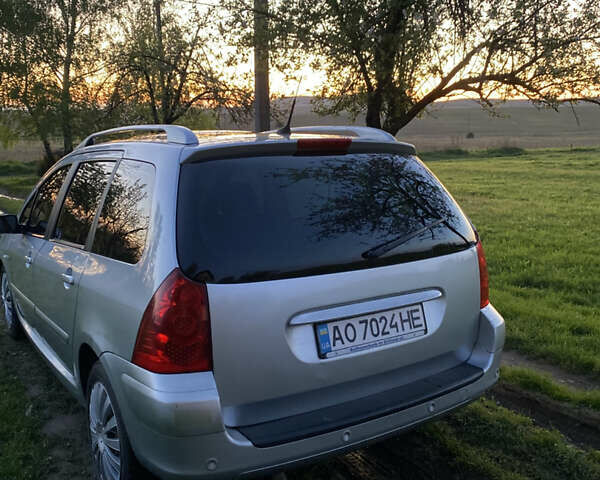 Сірий Пежо 307, об'ємом двигуна 2 л та пробігом 234 тис. км за 4800 $, фото 5 на Automoto.ua