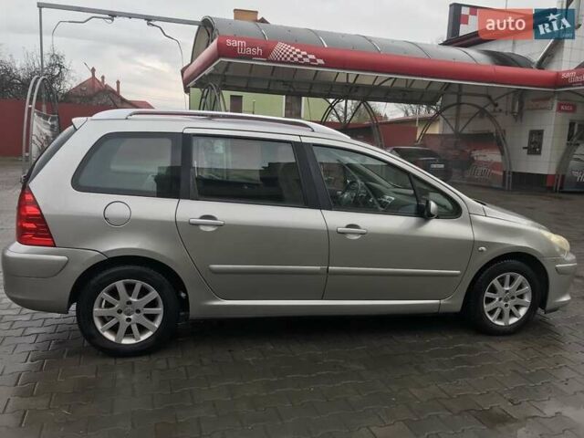 Сірий Пежо 307, об'ємом двигуна 1.59 л та пробігом 221 тис. км за 5500 $, фото 4 на Automoto.ua