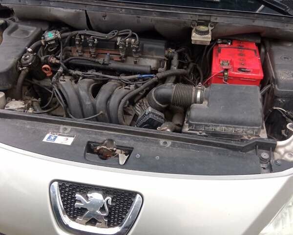 Серый Пежо 307, объемом двигателя 2 л и пробегом 302 тыс. км за 5100 $, фото 15 на Automoto.ua