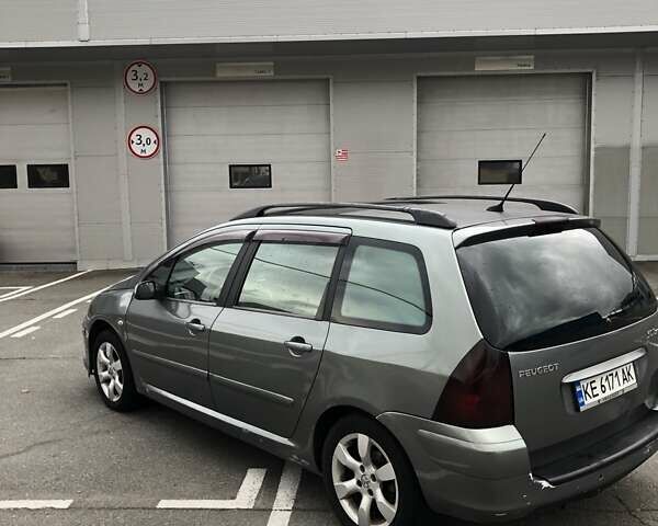 Серый Пежо 307, объемом двигателя 2 л и пробегом 216 тыс. км за 3200 $, фото 9 на Automoto.ua