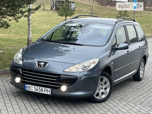 Сірий Пежо 307, об'ємом двигуна 1.6 л та пробігом 108 тис. км за 4499 $, фото 3 на Automoto.ua