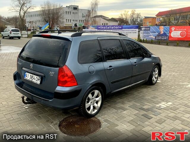 Серый Пежо 307, объемом двигателя 1.6 л и пробегом 340 тыс. км за 3550 $, фото 5 на Automoto.ua