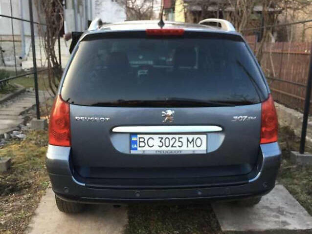 Сірий Пежо 307, об'ємом двигуна 1.6 л та пробігом 270 тис. км за 5000 $, фото 3 на Automoto.ua