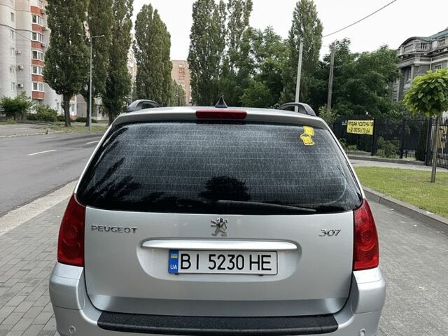 Серый Пежо 307, объемом двигателя 1.6 л и пробегом 238 тыс. км за 6300 $, фото 3 на Automoto.ua