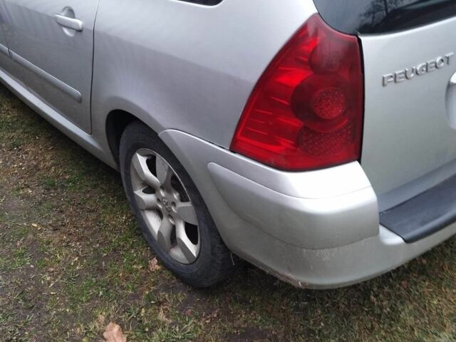 Серый Пежо 307, объемом двигателя 1.6 л и пробегом 260 тыс. км за 4300 $, фото 11 на Automoto.ua