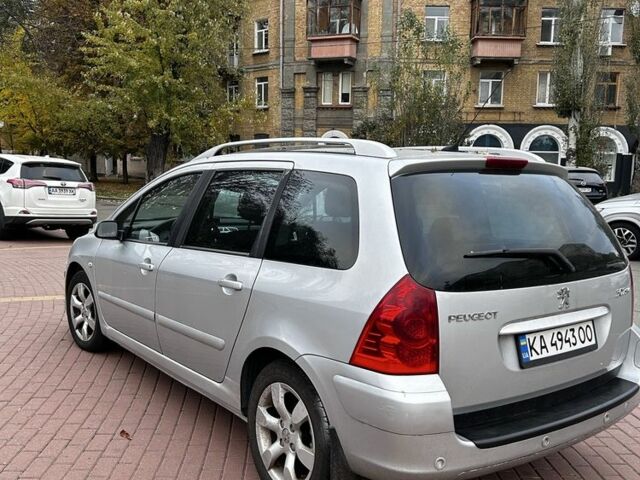 Серый Пежо 307, объемом двигателя 1.6 л и пробегом 279 тыс. км за 4250 $, фото 2 на Automoto.ua