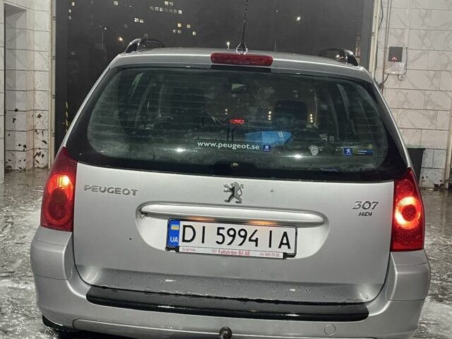 Серый Пежо 307, объемом двигателя 1.6 л и пробегом 306 тыс. км за 2849 $, фото 3 на Automoto.ua