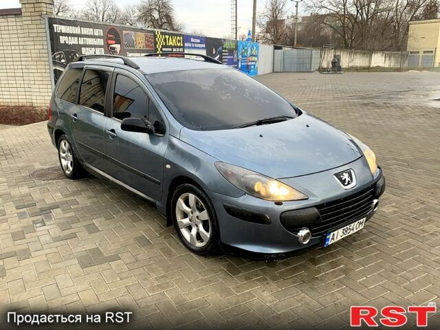 Серый Пежо 307, объемом двигателя 1.6 л и пробегом 340 тыс. км за 3550 $, фото 3 на Automoto.ua