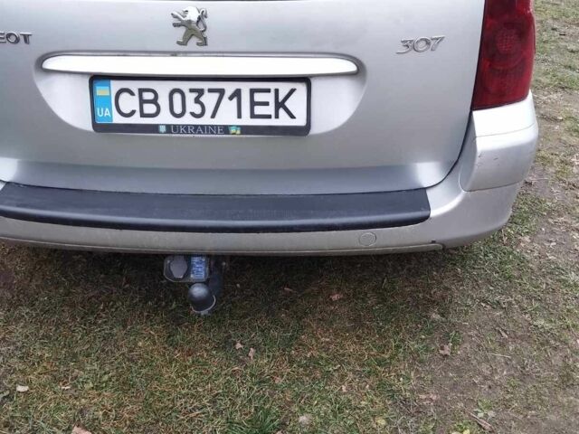 Серый Пежо 307, объемом двигателя 1.6 л и пробегом 260 тыс. км за 4300 $, фото 12 на Automoto.ua