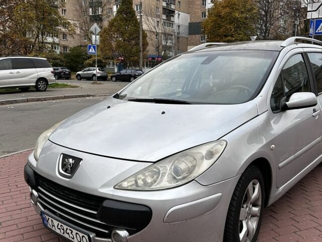 Серый Пежо 307, объемом двигателя 1.6 л и пробегом 279 тыс. км за 4250 $, фото 1 на Automoto.ua