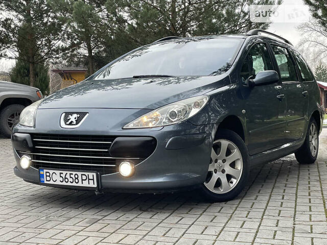 Сірий Пежо 307, об'ємом двигуна 1.6 л та пробігом 108 тис. км за 4499 $, фото 2 на Automoto.ua