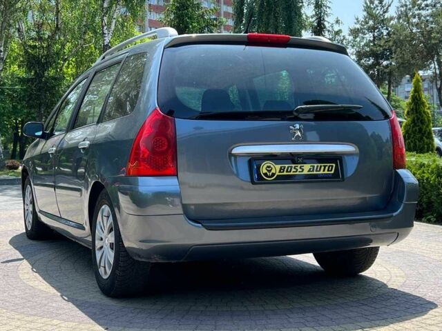 Серый Пежо 307, объемом двигателя 1.6 л и пробегом 272 тыс. км за 4999 $, фото 4 на Automoto.ua