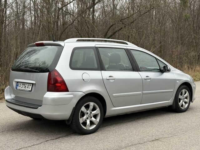 Серый Пежо 307, объемом двигателя 2 л и пробегом 220 тыс. км за 4150 $, фото 8 на Automoto.ua