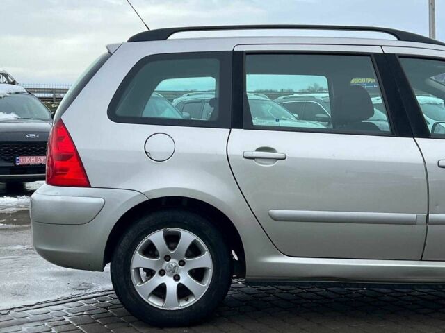 Серый Пежо 307, объемом двигателя 1.6 л и пробегом 208 тыс. км за 4190 $, фото 9 на Automoto.ua