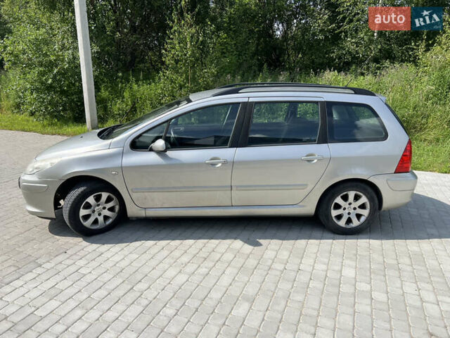 Серый Пежо 307, объемом двигателя 1.6 л и пробегом 205 тыс. км за 4500 $, фото 3 на Automoto.ua