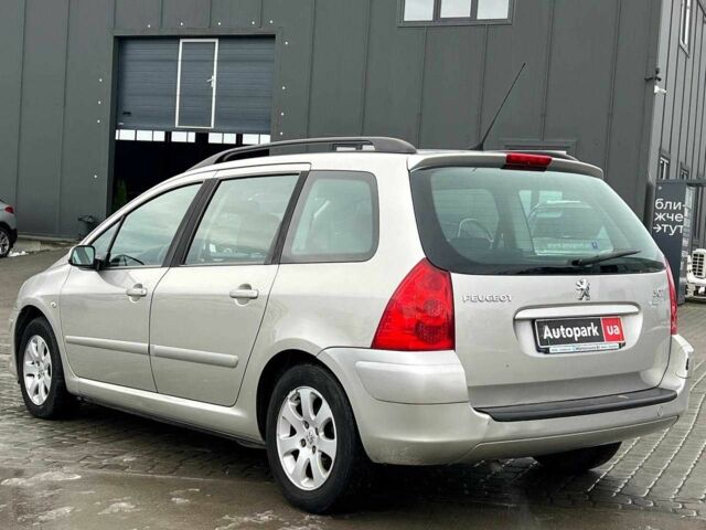 Серый Пежо 307, объемом двигателя 1.6 л и пробегом 208 тыс. км за 4190 $, фото 6 на Automoto.ua