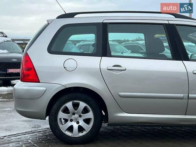 Серый Пежо 307, объемом двигателя 1.6 л и пробегом 208 тыс. км за 4190 $, фото 9 на Automoto.ua