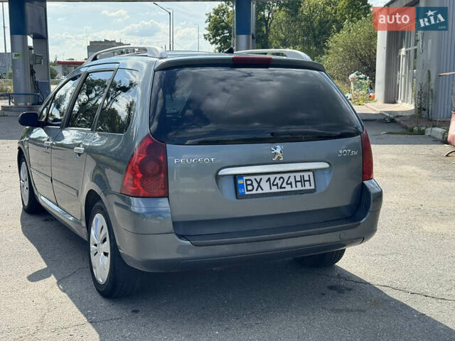 Серый Пежо 307, объемом двигателя 2 л и пробегом 340 тыс. км за 2900 $, фото 11 на Automoto.ua