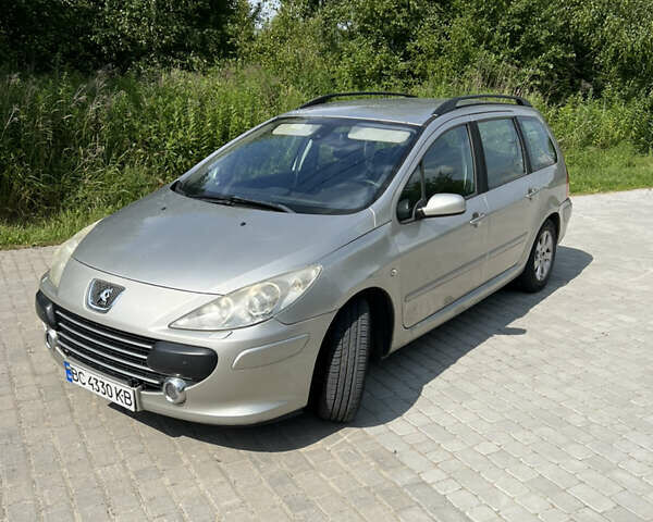 Серый Пежо 307, объемом двигателя 1.6 л и пробегом 205 тыс. км за 4500 $, фото 2 на Automoto.ua