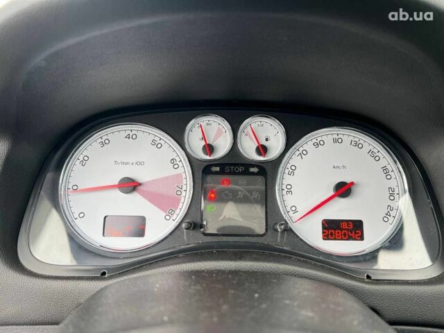 Сірий Пежо 307, об'ємом двигуна 1.6 л та пробігом 208 тис. км за 4190 $, фото 20 на Automoto.ua