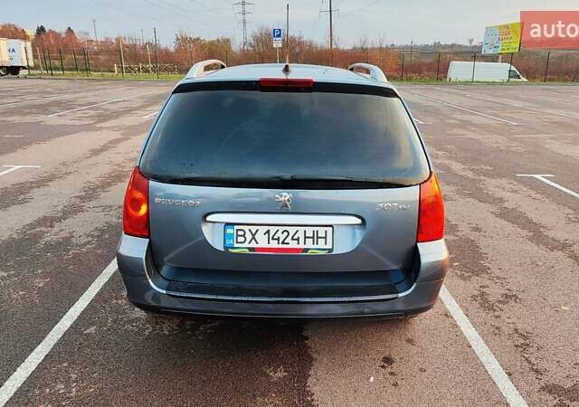 Серый Пежо 307, объемом двигателя 2 л и пробегом 365 тыс. км за 3900 $, фото 9 на Automoto.ua
