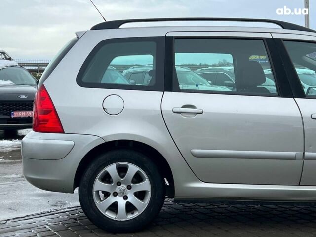 Сірий Пежо 307, об'ємом двигуна 1.6 л та пробігом 208 тис. км за 4190 $, фото 9 на Automoto.ua