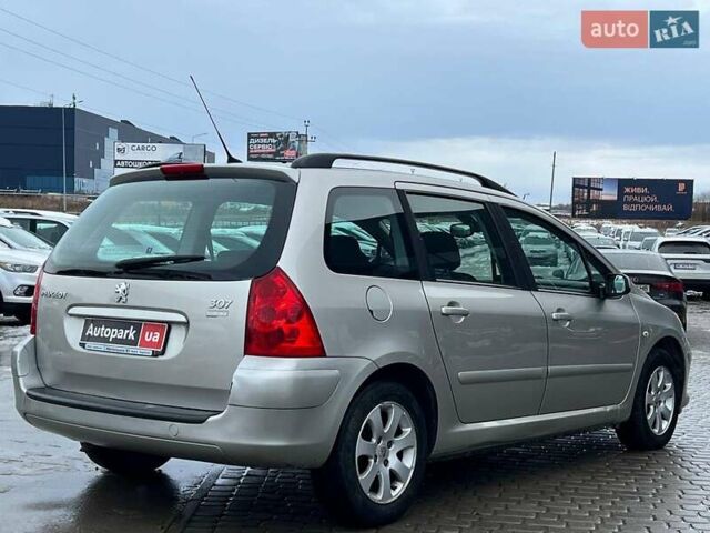 Серый Пежо 307, объемом двигателя 1.6 л и пробегом 208 тыс. км за 4190 $, фото 8 на Automoto.ua