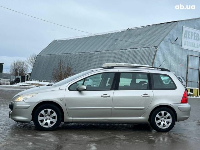 Сірий Пежо 307, об'ємом двигуна 1.6 л та пробігом 208 тис. км за 4190 $, фото 3 на Automoto.ua