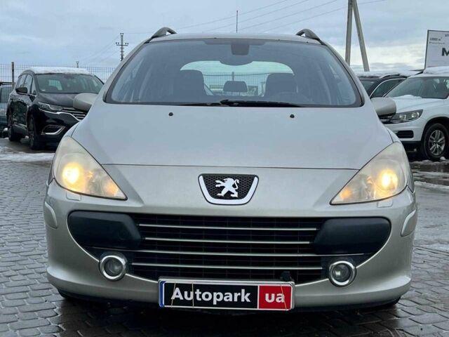 Серый Пежо 307, объемом двигателя 1.6 л и пробегом 208 тыс. км за 4190 $, фото 1 на Automoto.ua
