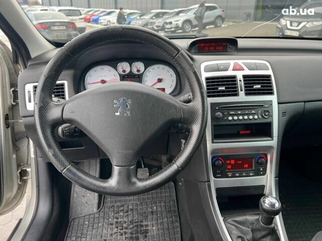 Сірий Пежо 307, об'ємом двигуна 1.6 л та пробігом 208 тис. км за 4190 $, фото 21 на Automoto.ua