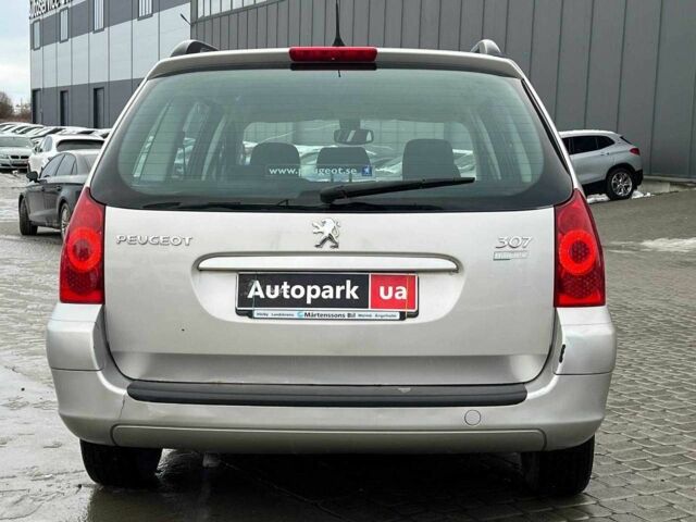 Серый Пежо 307, объемом двигателя 1.6 л и пробегом 208 тыс. км за 4190 $, фото 7 на Automoto.ua