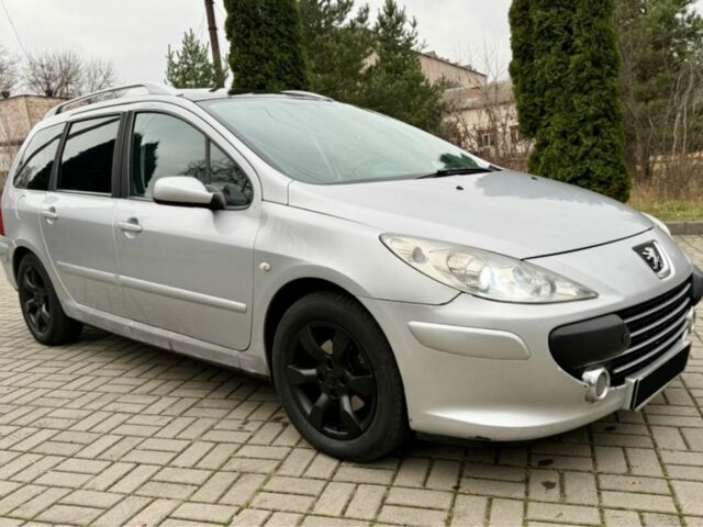 Серый Пежо 307, объемом двигателя 2 л и пробегом 210 тыс. км за 3950 $, фото 1 на Automoto.ua