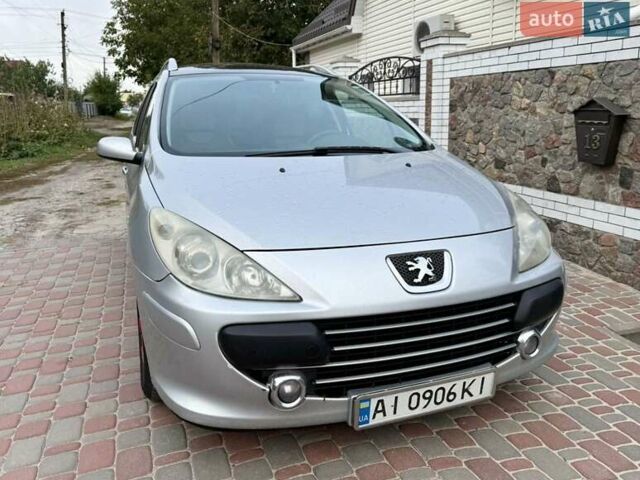 Серый Пежо 307, объемом двигателя 2 л и пробегом 309 тыс. км за 3650 $, фото 4 на Automoto.ua