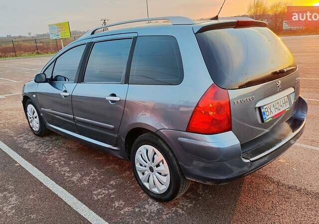 Серый Пежо 307, объемом двигателя 2 л и пробегом 365 тыс. км за 3900 $, фото 6 на Automoto.ua