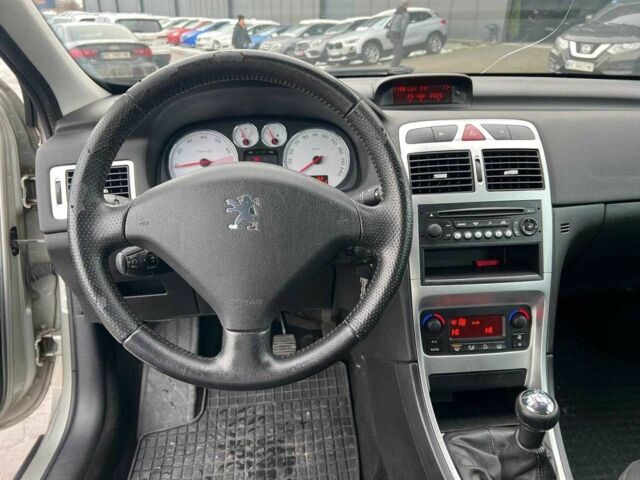 Серый Пежо 307, объемом двигателя 1.6 л и пробегом 208 тыс. км за 4190 $, фото 21 на Automoto.ua