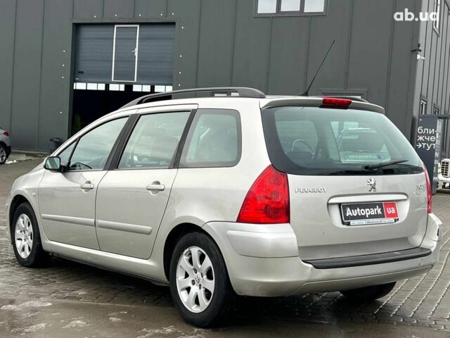 Сірий Пежо 307, об'ємом двигуна 1.6 л та пробігом 208 тис. км за 4190 $, фото 6 на Automoto.ua